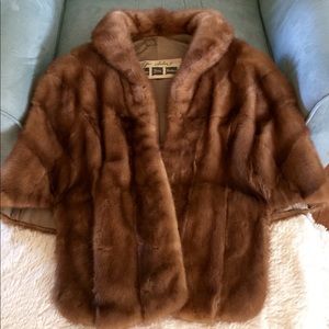 1940-60s Mink /pockets /satin lining. STUNNING!